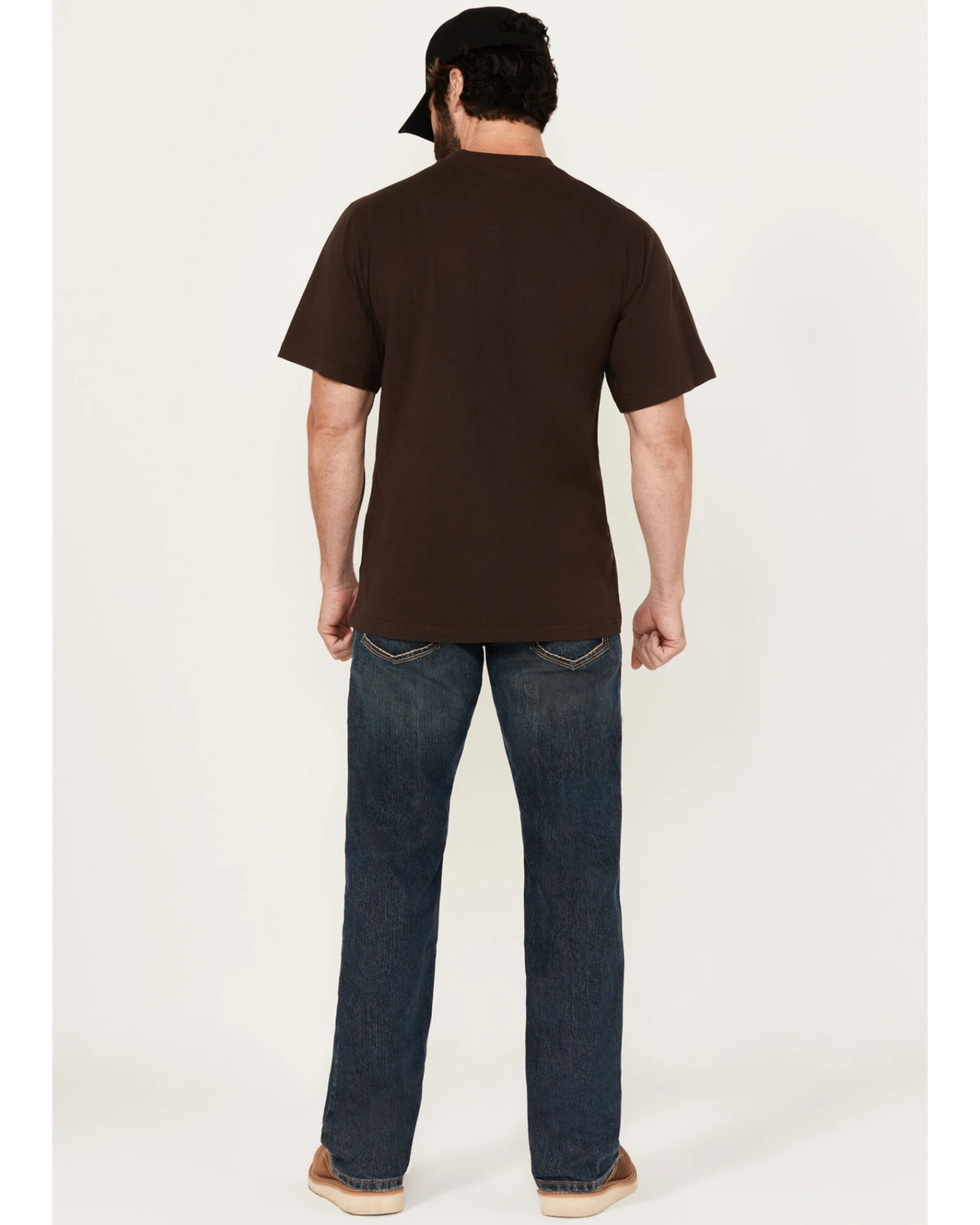 Ariat Men's Rebar M5 Durastretch Dark Wash Low Rise Straight Jeans 5 Ariat Men's Rebar M5 Durastretch Dark Wash Low Rise Straight Jeans - Image 3