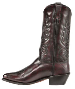 Abilene Black Cherry Polished Cowhide Boots - Medium Toe -Ariat Store 038A51 87 LT