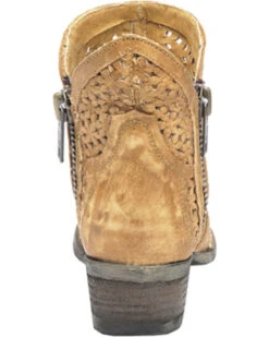 Circle G Women's Cutout Booties - Round Toe 9 Circle G Women's Cutout Booties - Round Toe -Ariat Store 04521S 22 BK