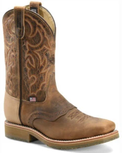Double H Men's Ice Roper Western Work Boots - Steel Toe -Ariat Store 050B52 D7 P1