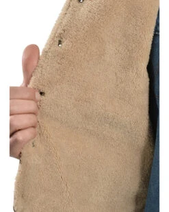 Scully Boar Suede Leather Vest -Ariat Store 082863 41 D2