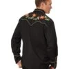 Scully Men's Floral Embroidered Vintage Long Sleeve Snap Western Shirt 2 Scully Men's Floral Embroidered Vintage Long Sleeve Snap Western Shirt -Ariat Store 092H15 89 P2