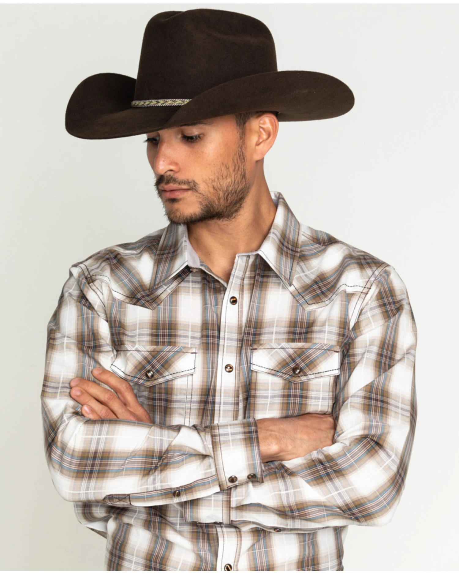 Cody James Men's Ramrod Pro Rodeo 3X Wool Felt Cowboy Hat 3 Cody James Men's Ramrod Pro Rodeo 3X Wool Felt Cowboy Hat