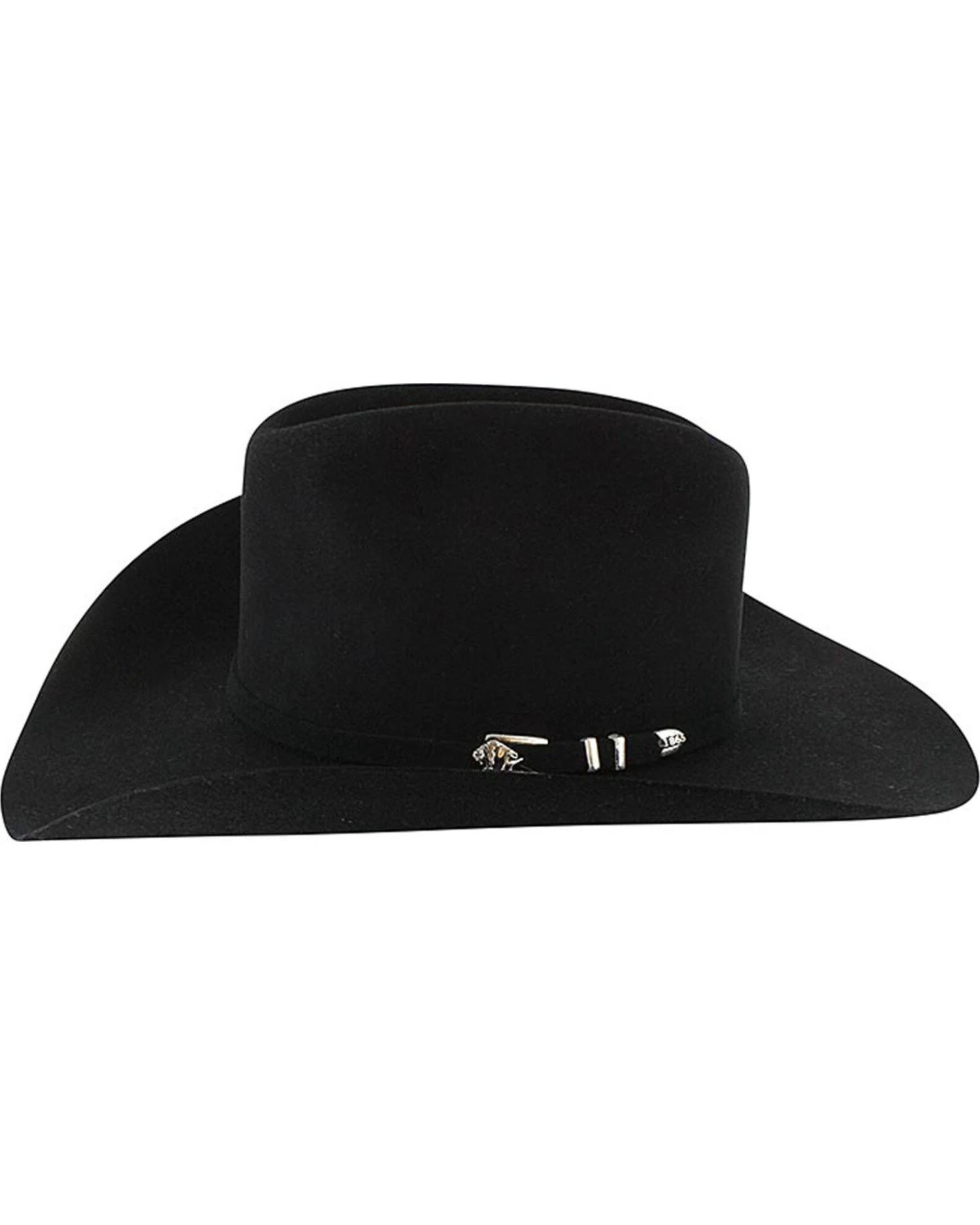 Stetson Men's Apache 4X Buffalo Wool Cowboy Hat 3 Stetson Men's Apache 4X Buffalo Wool Cowboy Hat