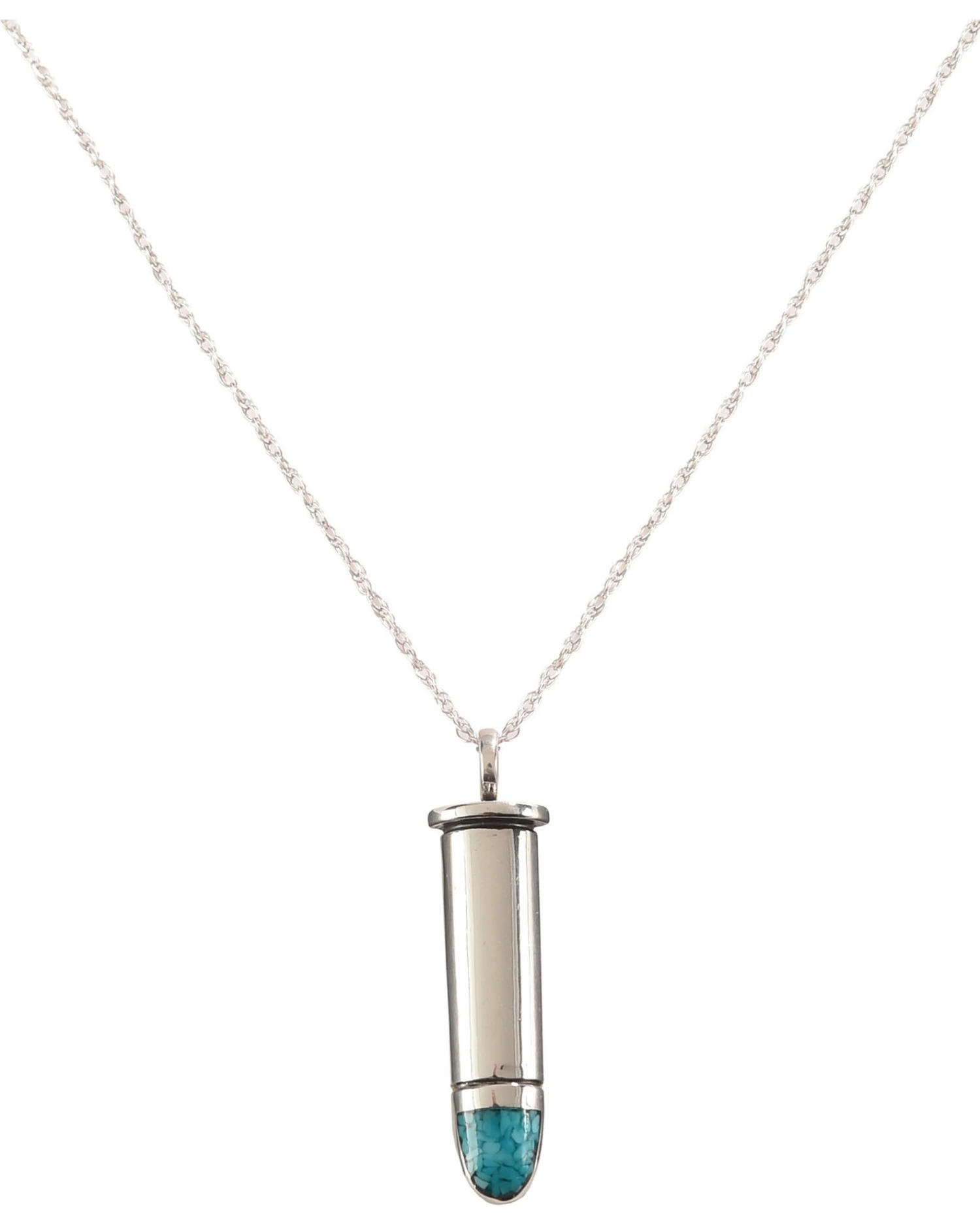 Silver Legends Women's 38 Special Bullet Necklace 18" 3 Silver Legends Women's 38 Special Bullet Necklace 18"
