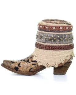 Corral Women's Geraldine Fashion Booties - Snip Toe