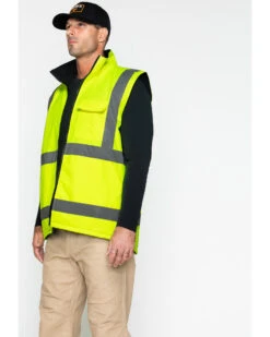 Hawx Men's Reversible Reflective Work Vest -Ariat Store 2000252009 700 P4