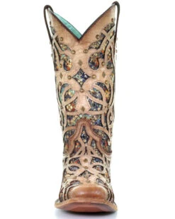 Corral Women's Inlay Western Boots - Square Toe -Ariat Store 2000257880 103 P5