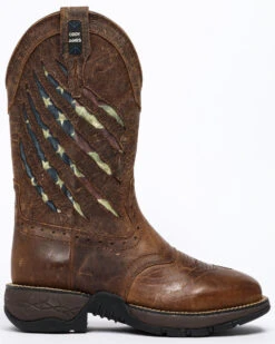 Brothers & Sons Men's Scratch American Flag Lite Performance Western Boots - Square Toe -Ariat Store 2000258768 200 P2