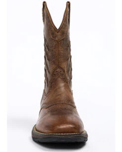Brothers & Sons Men's Scratch American Flag Lite Performance Western Boots - Square Toe -Ariat Store 2000258768 200 P4