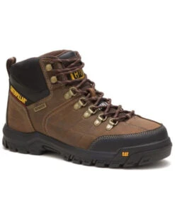 Caterpillar Men's Threshold Waterproof Work Boots - Steel Toe -Ariat Store 2000277990 200 P1