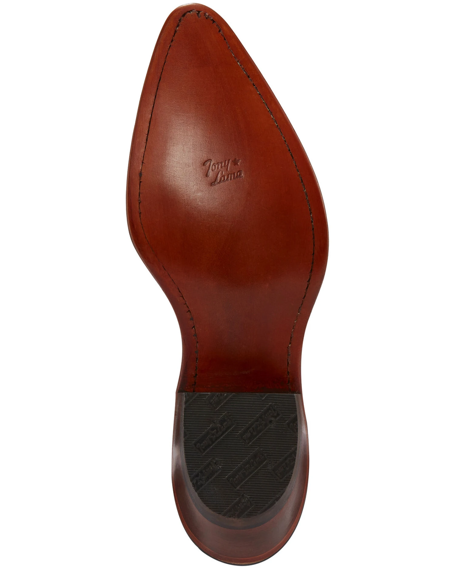 Tony Lama Women's Cognac Emilia Western Boots - Pointed Toe 4 Tony Lama Women's Cognac Emilia Western Boots - Pointed Toe - Image 2