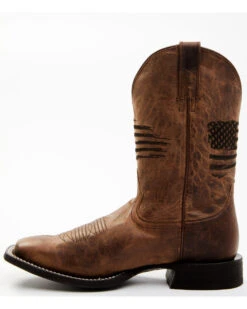 Ariat Men's Circuit Patriot Western Boots - Broad Square Toe -Ariat Store 2000281378 230 P3