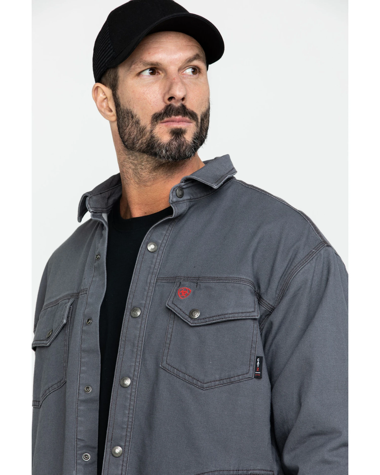 Ariat Men's FR Rig Shirt Work Jacket 4 Ariat Men's FR Rig Shirt Work Jacket - Image 2