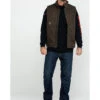 Ariat Men's Loden Rebar Washed Dura Canvas Insulated Work Vest - Big & Tall -Ariat Store 2000282137 342 P6