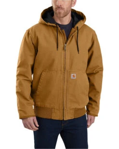 Carhartt Men's Lined M 130 Active Work Jacket -Ariat Store 2000282742 200 P1