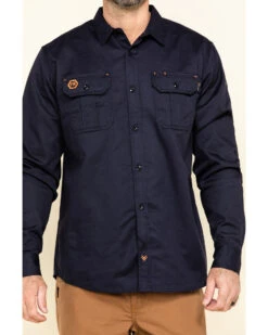 Hawx Men's FR Long Sleeve Woven Work Shirt - Tall -Ariat Store 2000284656 410 P4
