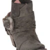 Junk Gypsy By Lane Women's HWY 237 Distressed Booties - Snip Toe