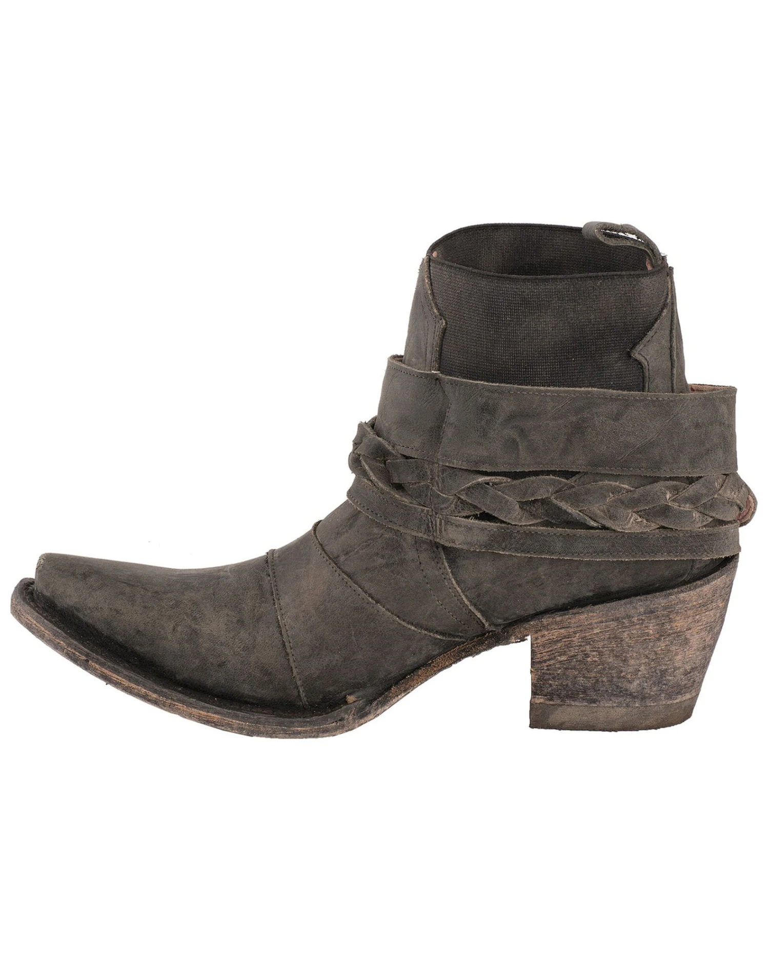 Junk Gypsy By Lane Women's HWY 237 Distressed Booties - Snip Toe 7 Junk Gypsy By Lane Women's HWY 237 Distressed Booties - Snip Toe - Image 5