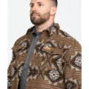Powder River Outfitters Men's Southwestern Jacquard Shirt Jacket 1 Powder River Outfitters Men's Southwestern Jacquard Shirt Jacket -Ariat Store 2000285560 200 P5