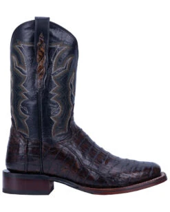 Dan Post Men's Kingsly Caiman Leather Western Boots - Broad Square Toe -Ariat Store 2000286036 200 P2