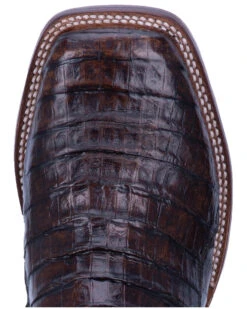 Dan Post Men's Kingsly Caiman Leather Western Boots - Broad Square Toe