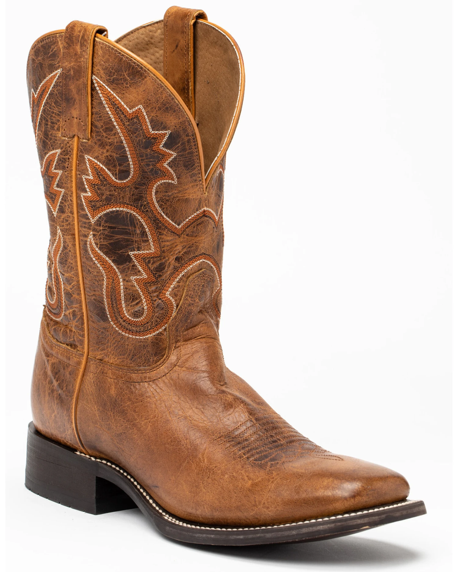 Cody James Men's Tan Western Boots - Square Toe 8 Cody James Men's Tan Western Boots - Square Toe - Image 6