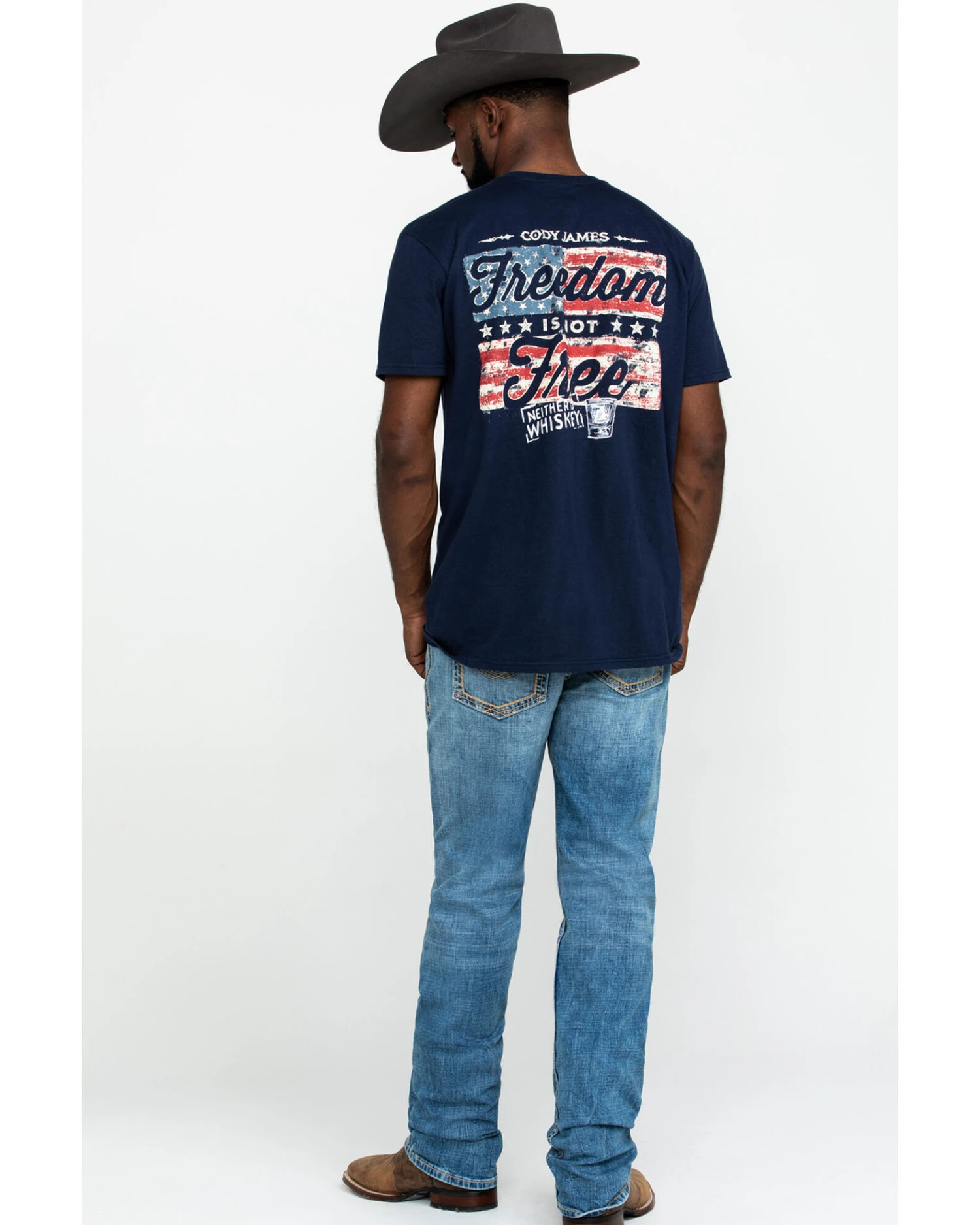 Cody James Core Men's Clover Leaf Light Wash Stretch Slim Straight Jeans 5 Cody James Core Men's Clover Leaf Light Wash Stretch Slim Straight Jeans - Image 3