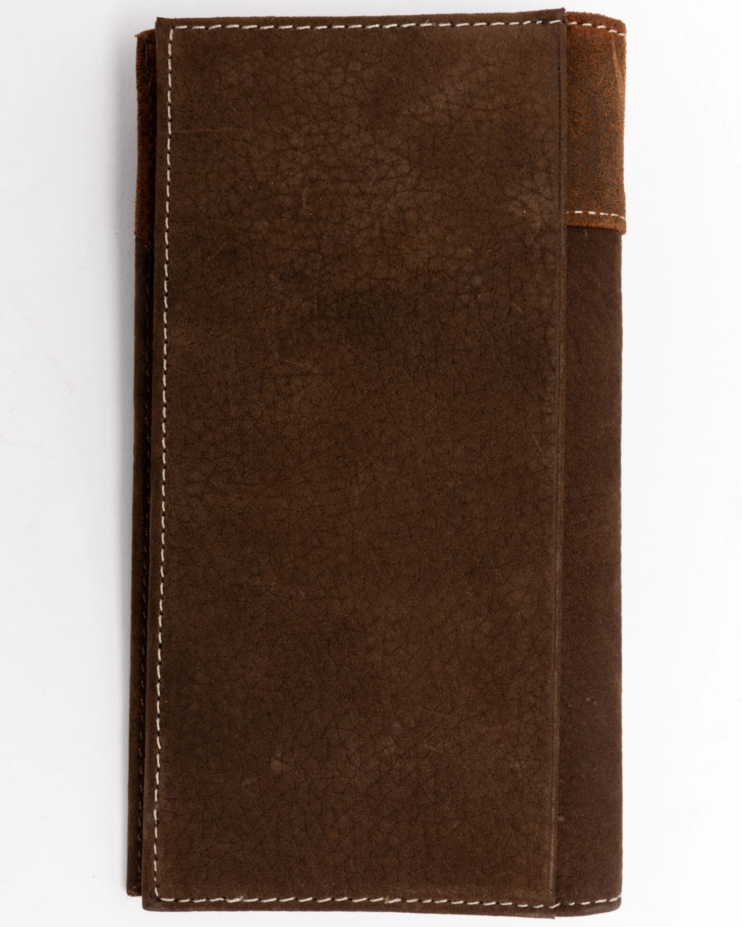 Cody James Men's Boot Stitch Long Horn Leather Checkbook Wallet 5 Cody James Men's Boot Stitch Long Horn Leather Checkbook Wallet - Image 3