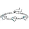 Montana Silversmiths Women's Follow Your Arrow Heart Bolo Bracelet -Ariat Store 2000292466 040 P1