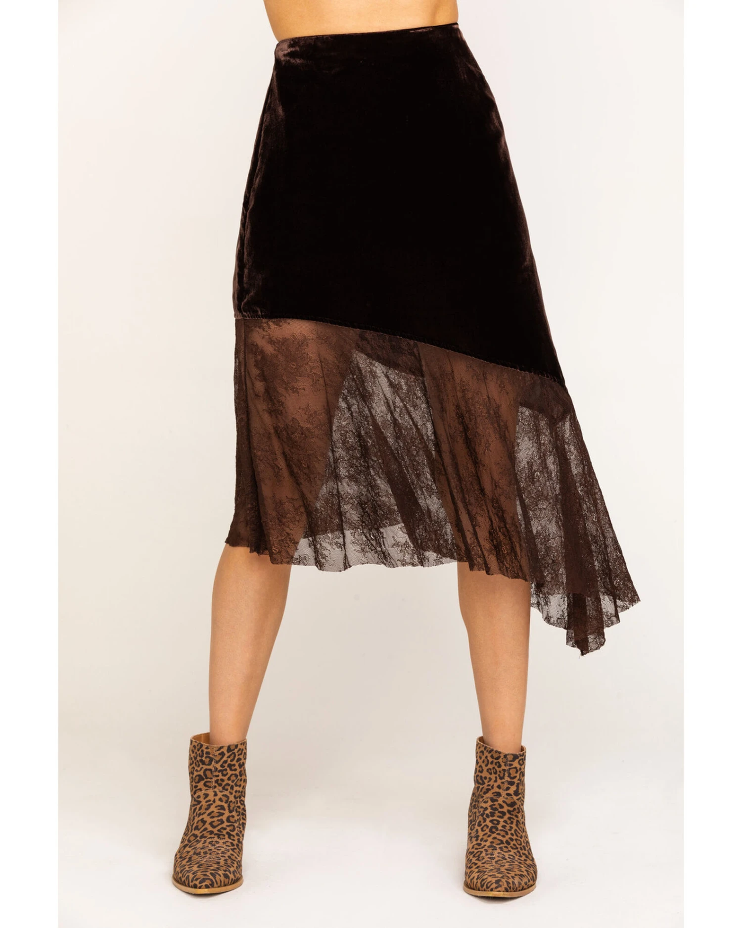 Free People Women's My Lacey Midi Skirt 3 Free People Women's My Lacey Midi Skirt