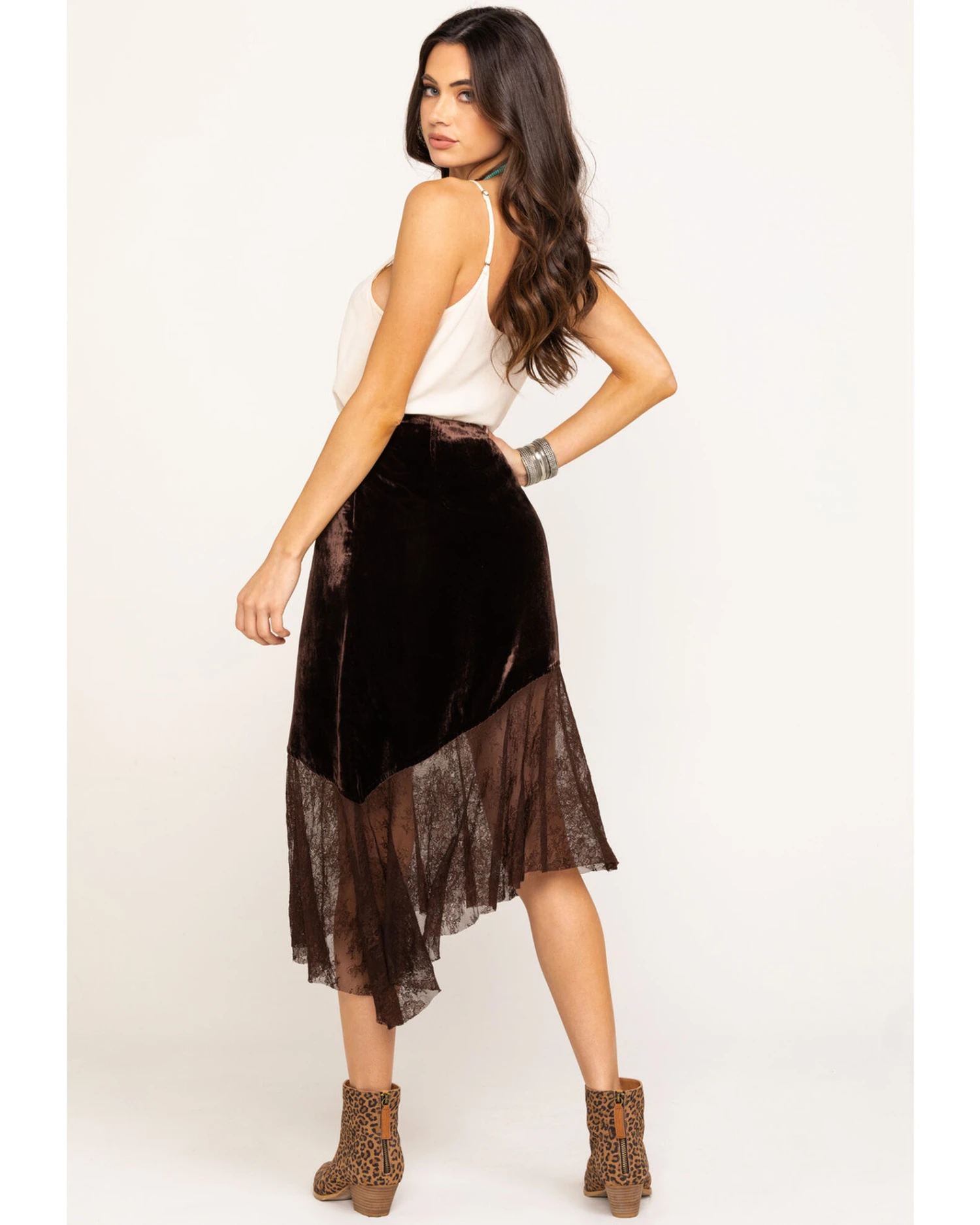 Free People Women's My Lacey Midi Skirt 4 Free People Women's My Lacey Midi Skirt - Image 2