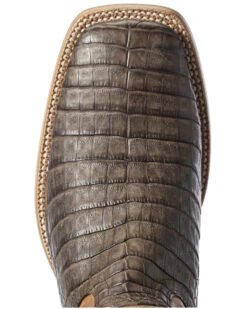 Ariat Men's Brown Caiman Belly Western Boots - Broad Square Toe -Ariat Store 2000294327 200 P4