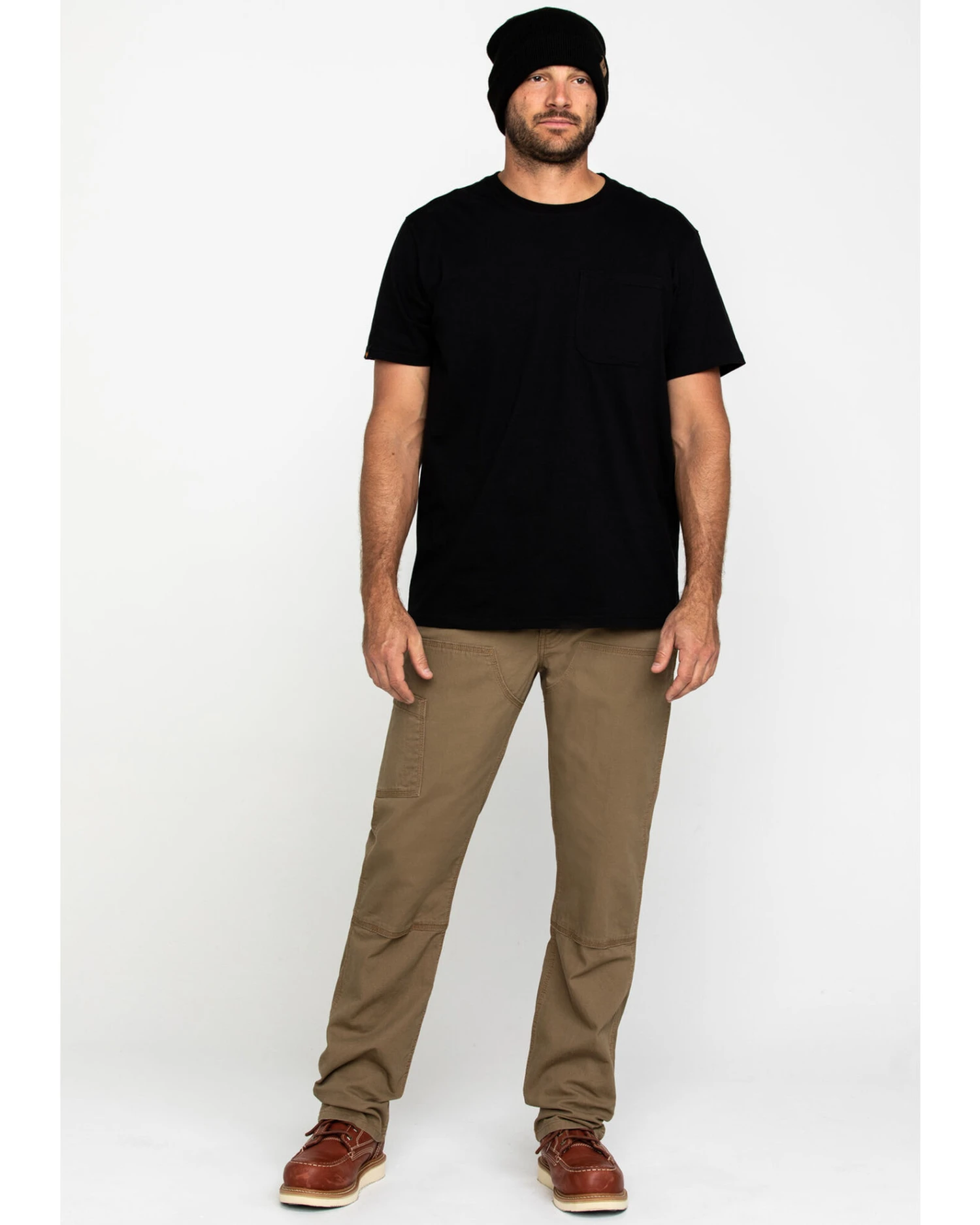 Ariat Men's Khaki Rebar M4 Made Tough Durastretch Double Front Straight Work Pants - Big 3 Ariat Men's Khaki Rebar M4 Made Tough Durastretch Double Front Straight Work Pants - Big