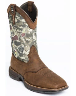Brothers & Sons Men's Tychee Camo Flag Underlay Western Performance Boots - Broad Square Toe -Ariat Store 2000294854 340 P1