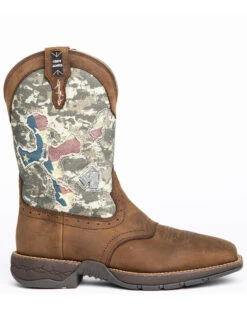 Brothers & Sons Men's Tychee Camo Flag Underlay Western Performance Boots - Broad Square Toe -Ariat Store 2000294854 340 P2