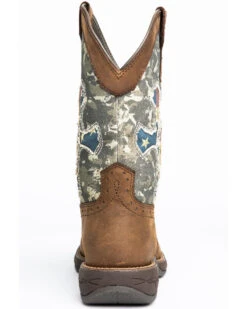 Brothers & Sons Men's Tychee Camo Flag Underlay Western Performance Boots - Broad Square Toe -Ariat Store 2000294854 340 P5
