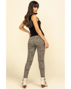 Rock & Roll Denim Women's Leopard Print Skinny Jeans 13 Rock & Roll Denim Women's Leopard Print Skinny Jeans -Ariat Store 2000296893 400 P5