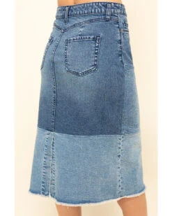 Billy T Women's Colorblock Denim Skirt -Ariat Store 2000315012 400 P4