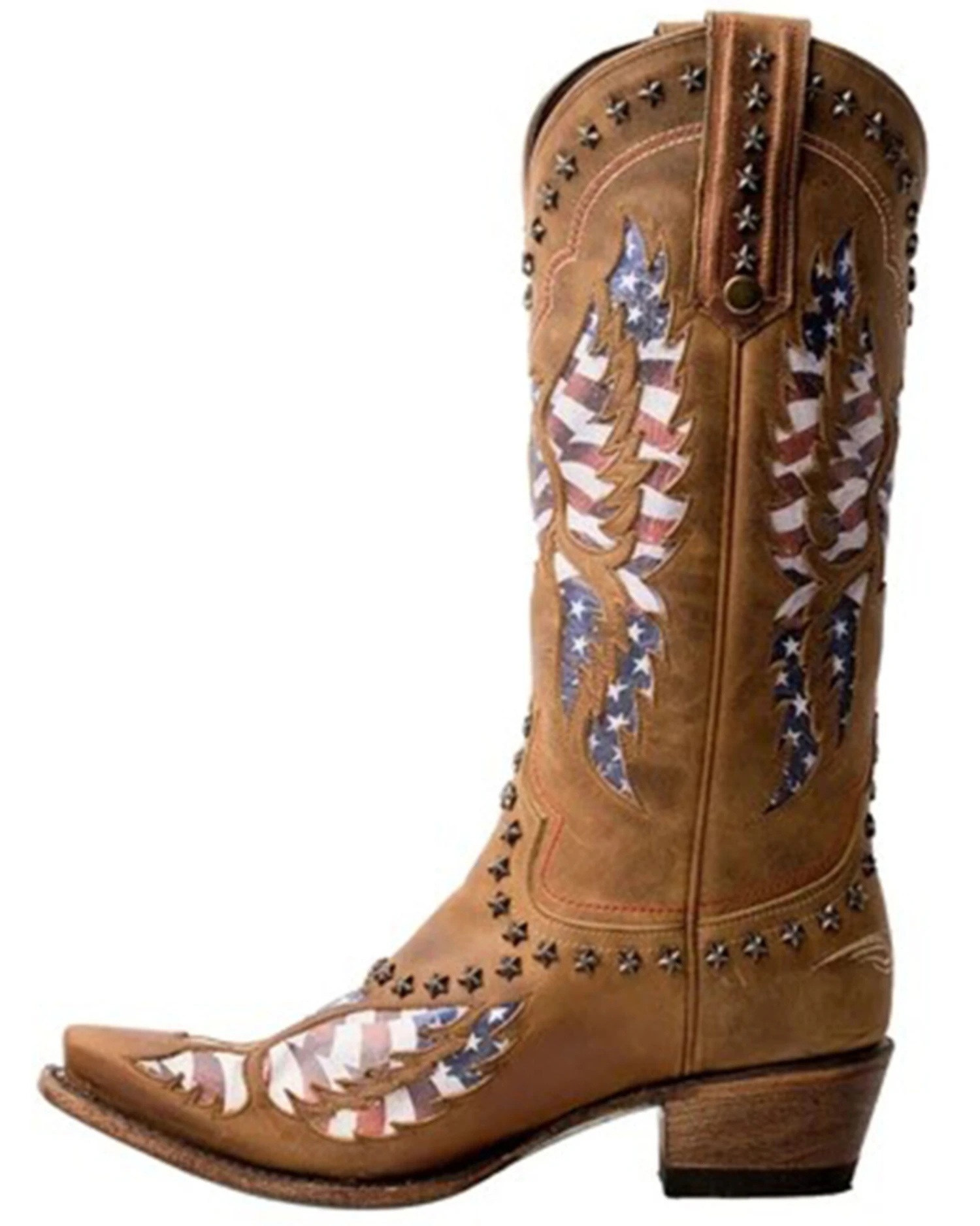 Lane Women's Old Glory Western Boots - Snip Toe 3 Lane Women's Old Glory Western Boots - Snip Toe
