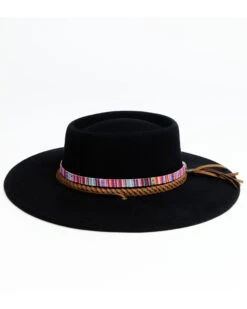 Shyanne Women's Black Mirandita Wool Felt Western Hat 7 Shyanne Women's Black Mirandita Wool Felt Western Hat -Ariat Store 2000325066 001 P2