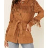 MINKPINK Women's Tan We Are Free Fringe Jacket -Ariat Store 2000328411 280 P3