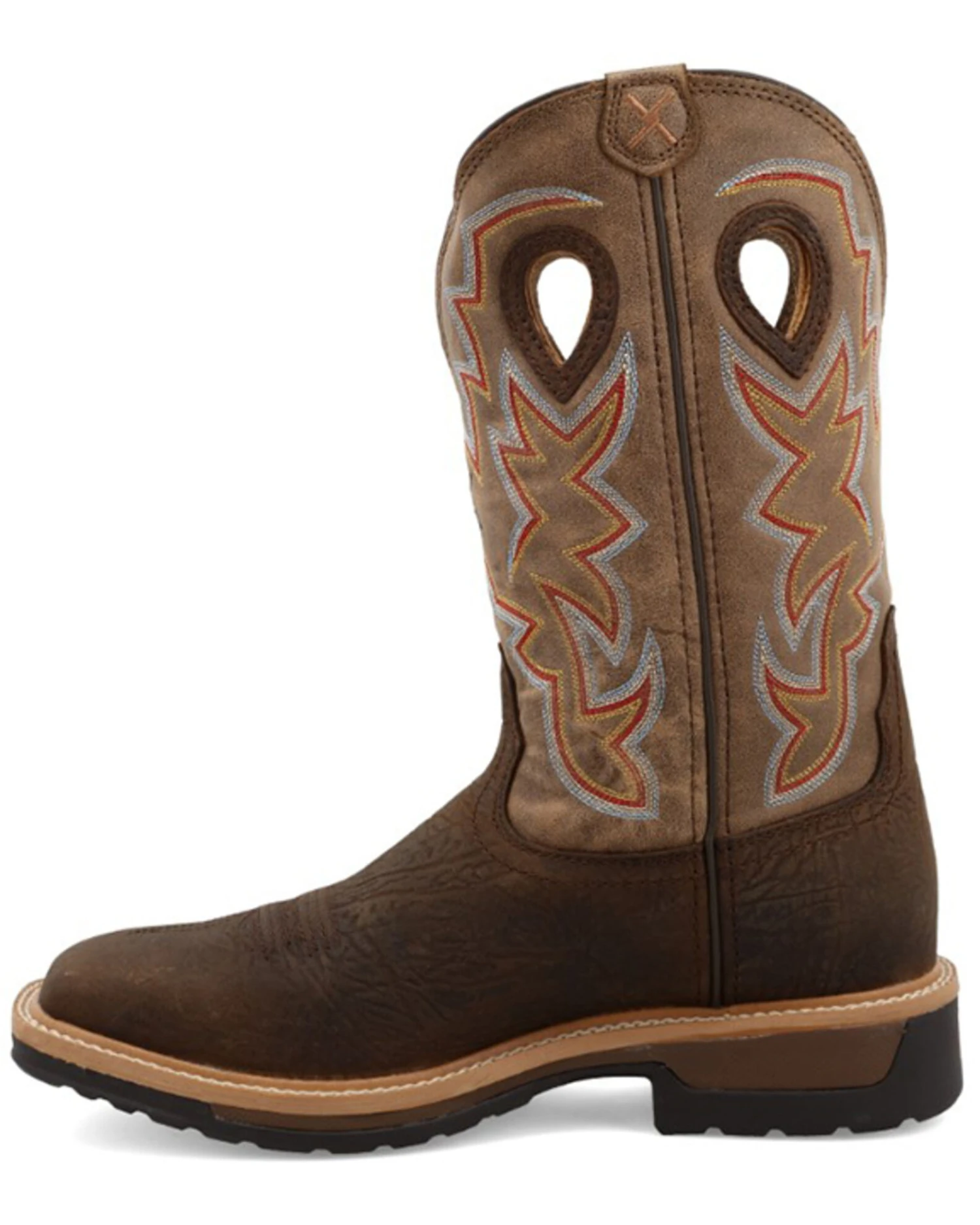 Twisted X Men's Lite Western Work Boots - Broad Square Toe 4 Twisted X Men's Lite Western Work Boots - Broad Square Toe - Image 2