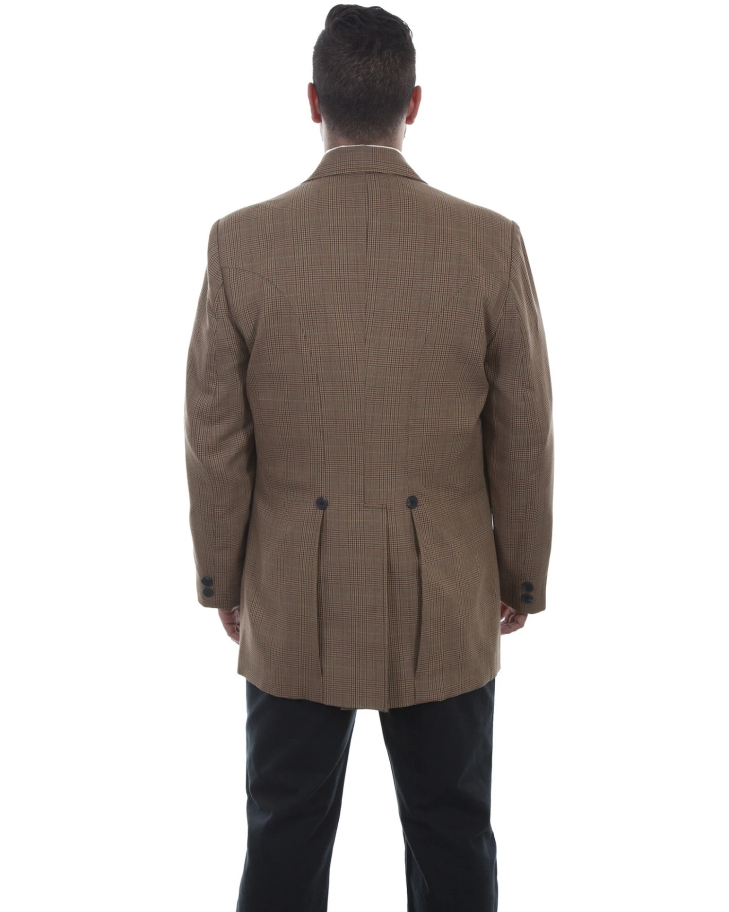 Scully Men's Tan Town Coat 4 Scully Men's Tan Town Coat - Image 2