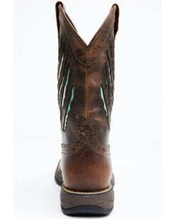 Brothers & Sons Men's Scratch Mexico Flag Lite Performance Western Boots - Broad Square Toe -Ariat Store 2000330394 200 P4