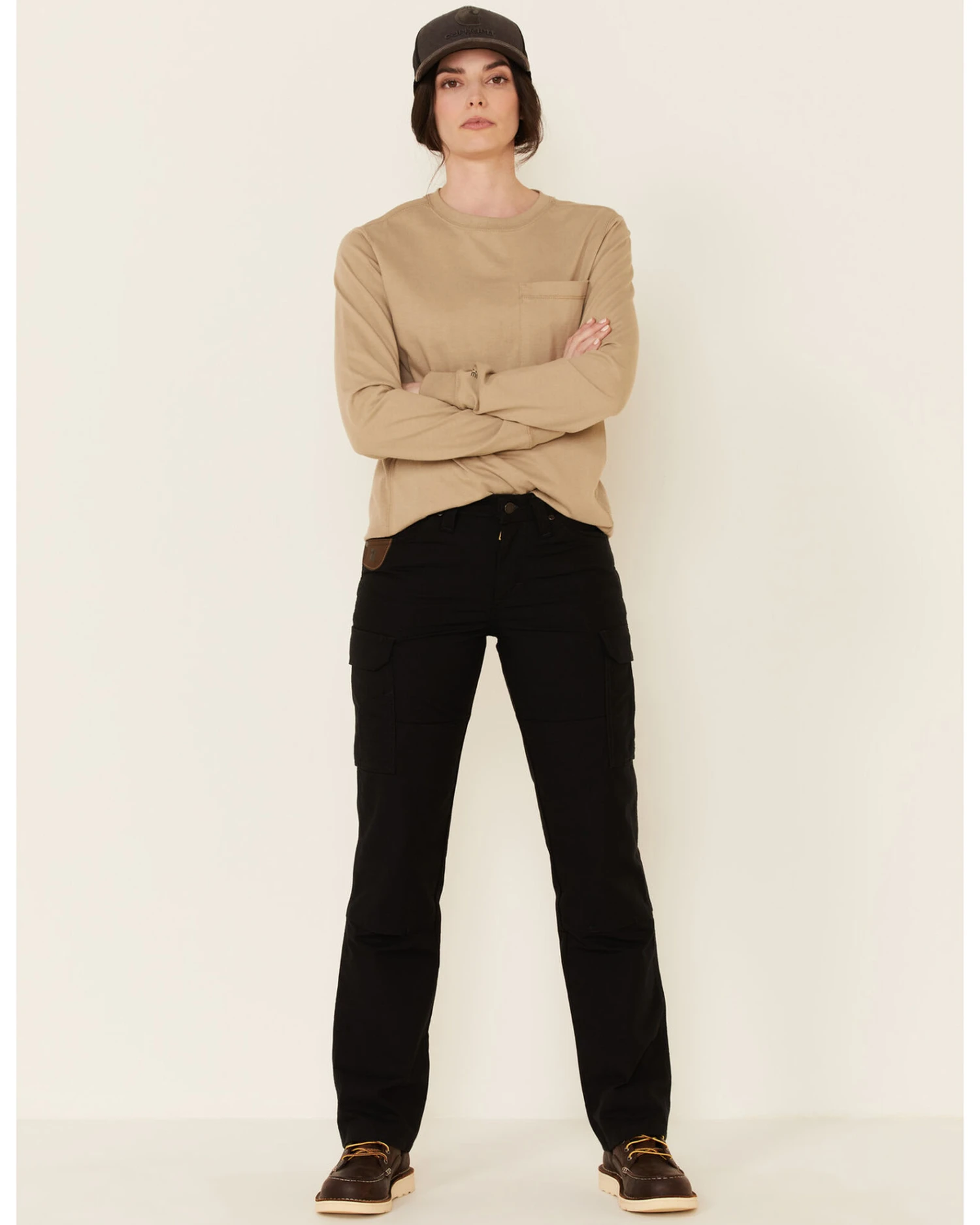 Wrangler Women's Black Ranger Straight Leg Work Pants 5 Wrangler Women's Black Ranger Straight Leg Work Pants - Image 3