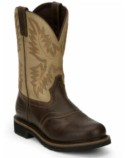 Justin Men's Superintendent Western Boots - Round Toe 12 Justin Men's Superintendent Western Boots - Round Toe -Ariat Store 2000332448 200 P1