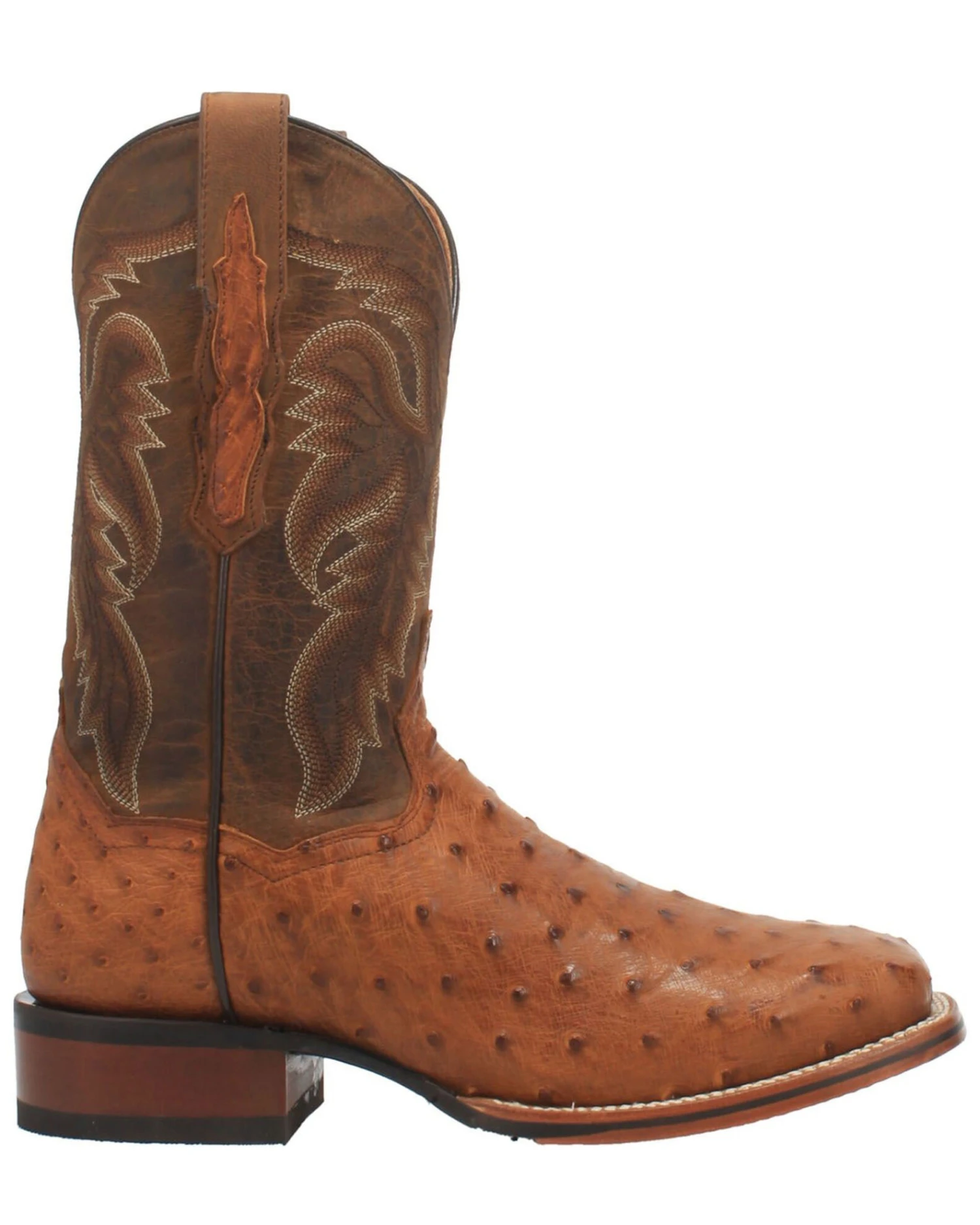 Dan Post Men's Brown Alamosa Western Boots - Broad Square Toe 7 Dan Post Men's Brown Alamosa Western Boots - Broad Square Toe - Image 5