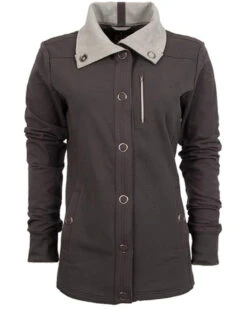 STS Ranchwear Women's Charcoal Button Up Jacket -Ariat Store 2000333388 022 P1