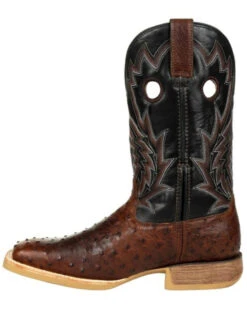 Durango Men's Rebel Pro Ostrich Western Boots - Square Toe -Ariat Store 2000333487 001 P3